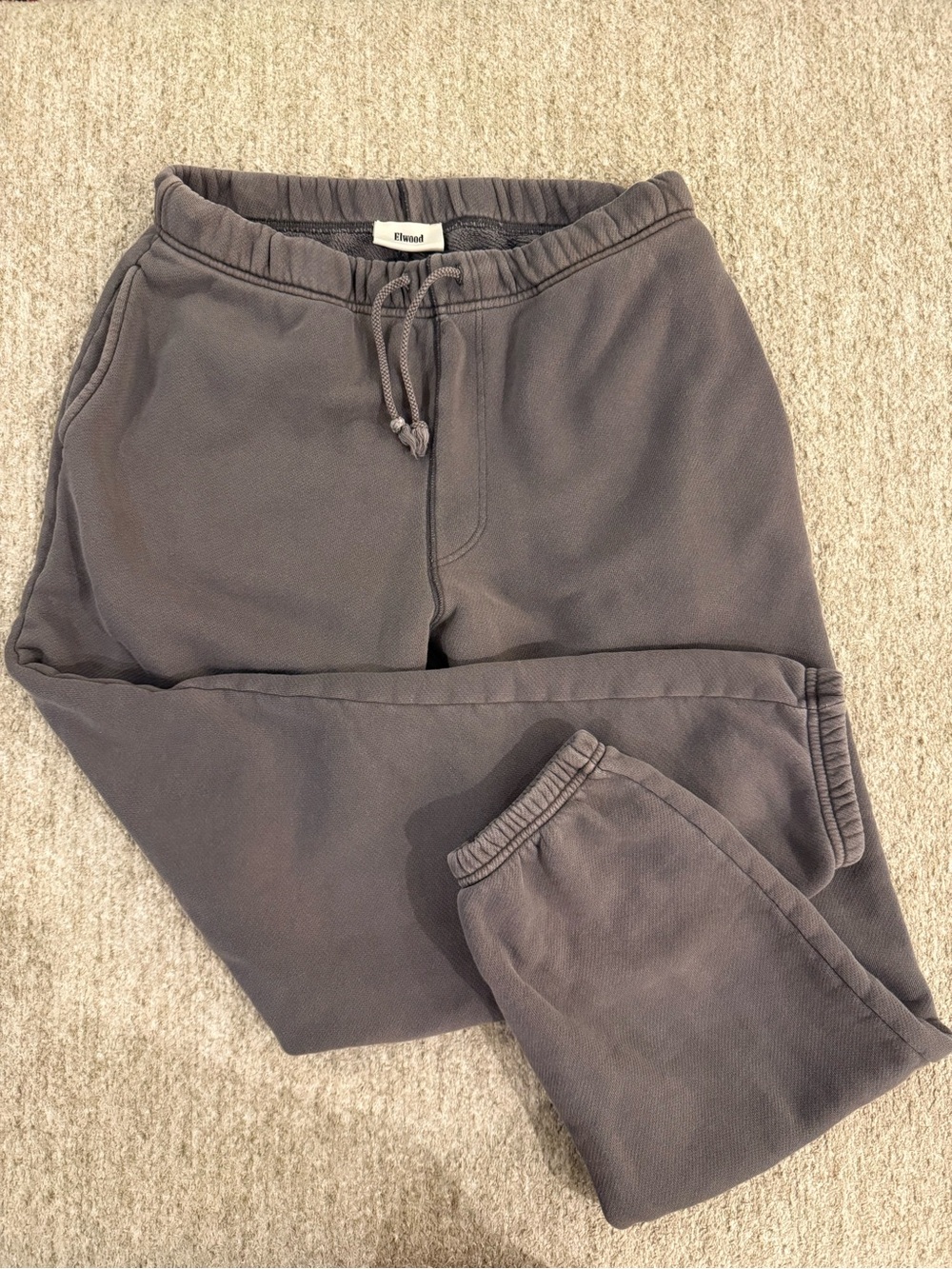 Unbranded Women's Gray Relaxed Joggers with Drawstring Waist